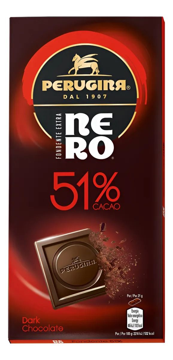 Perugina Tableta Chocolate 51% Cacao X85g (Italia)