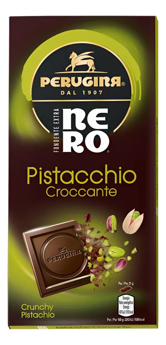 Perugina Tableta Chocolate Con Pistacho x85g (Italia)