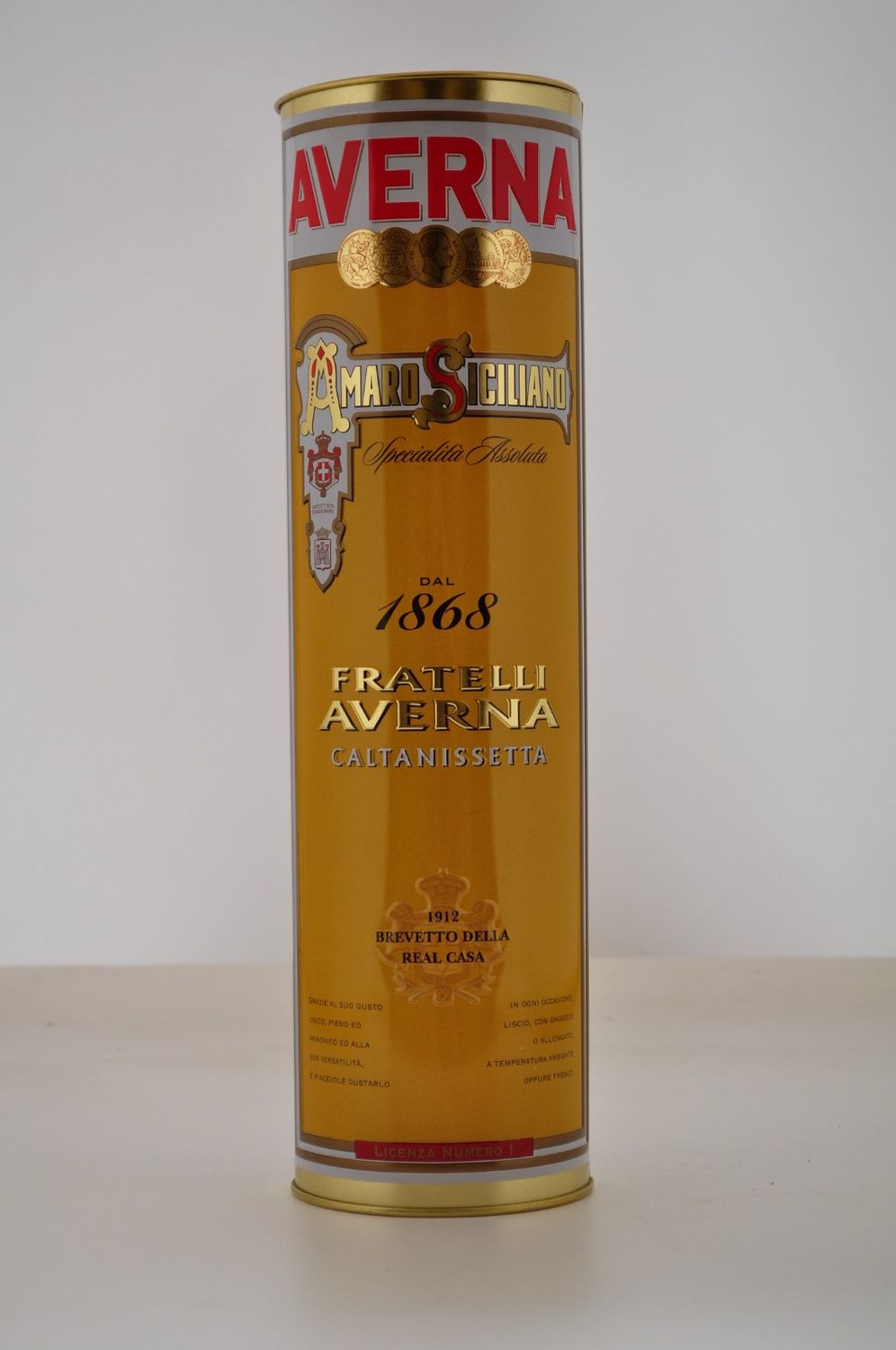 Estuche Averna Licor Amaro 29° X750cc (Italia)