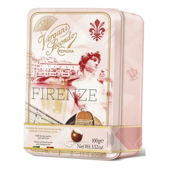 Vergani Bombones Al Latte- Lata Firenze x100g (Italia)