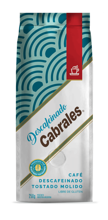 Café Cabrales Molido Descafeinado x250g