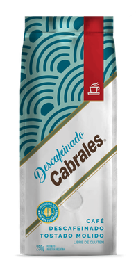 Café Cabrales Molido Descafeinado x250g