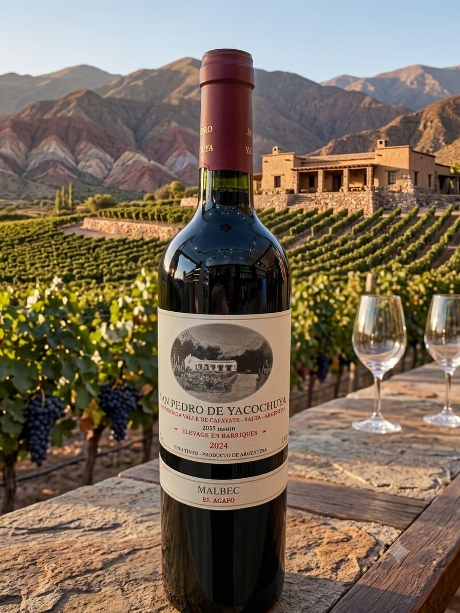 Vino San Pedro Yacochuya Malbec El Agapo x750cc