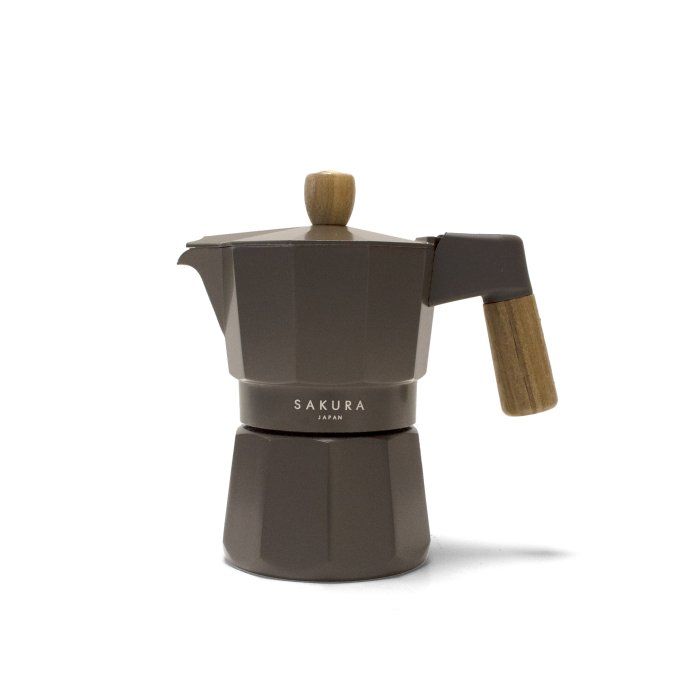 Cafe Moka Sakura Aurora Brown 3 Pocillos