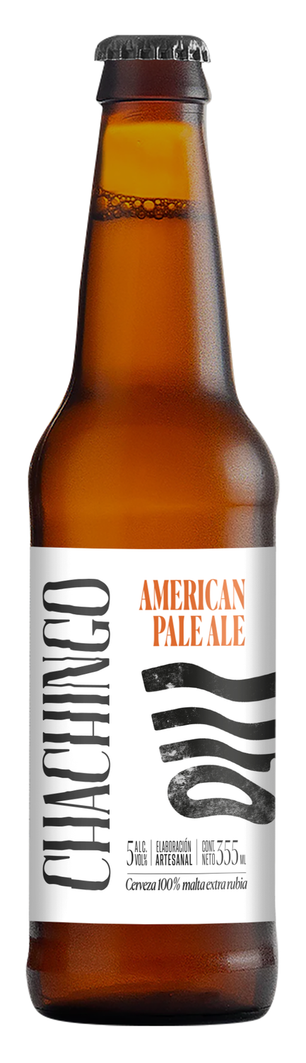 Cerveza Chachingo Botella Pale Ale x355cc