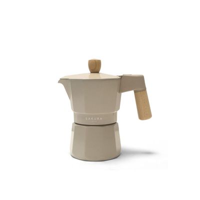 Cafetera Moka Sakura Aurora Latte 3 Pocillo