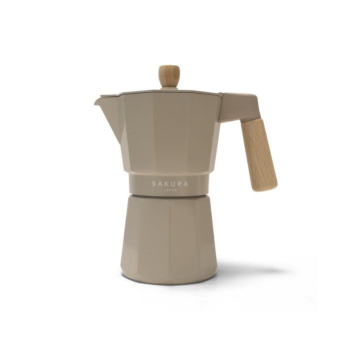 Cafetera Moka Sakura Aurora Latte 6 Pocillos