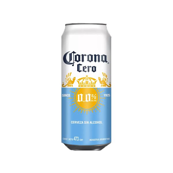 Cerveza Corona Cero Lata (MEXICO) x473cc