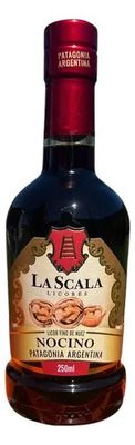 La Scala Licor Fino Nocino + Vaso x250cc