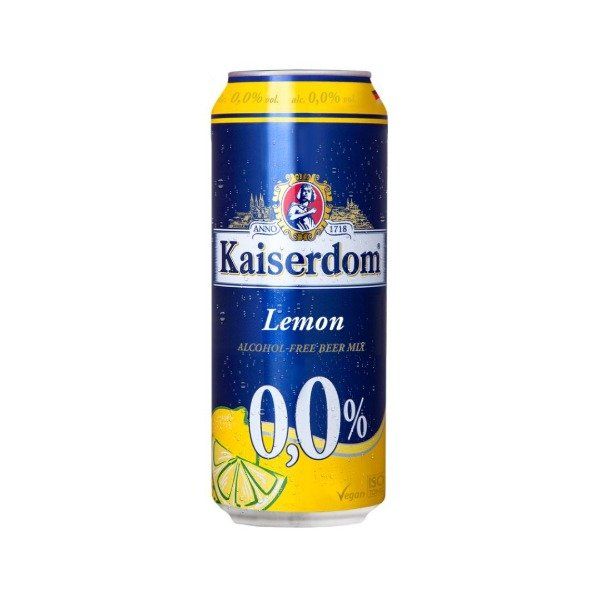 Cerveza Kaiserdom Lemon Sin Alcohol x500cc (Alemania)