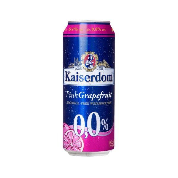 Cerveza Kaiserdom Grapefruit Sin Alcohol x500cc (Alemania)