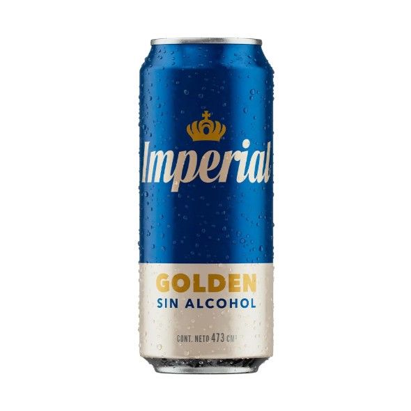 Cerveza Imperial Golden Sin Alcohol Lata x473cc