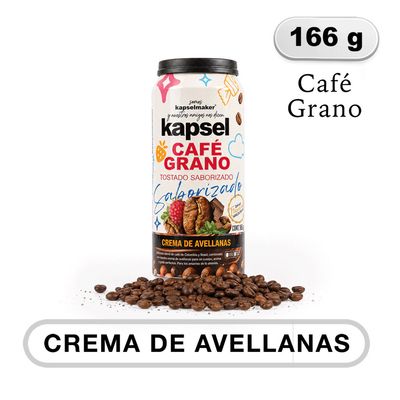 Kapselmaker Café Crema Avellanas En Grano x166 Grs