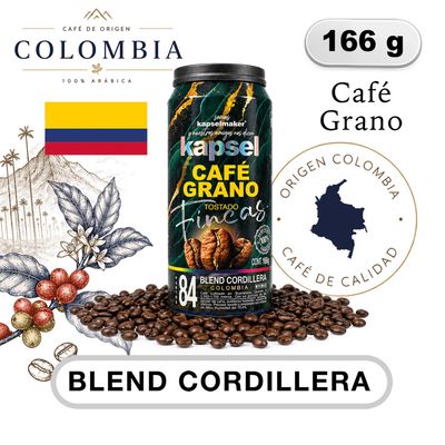 Kapselmaker Café Blend Cordillera En Grano x166Grs