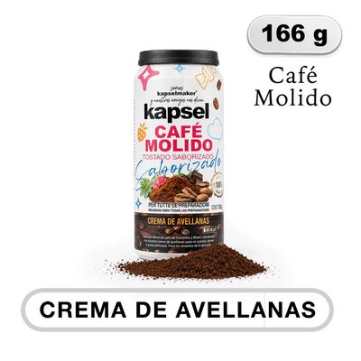 Kapselmaker Café Crema De Avellanas Molido x 166 Grs