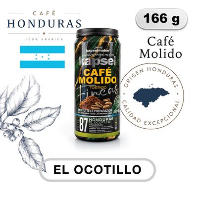 Kapselmaker Café El Ocotillo Molido x 166Grs