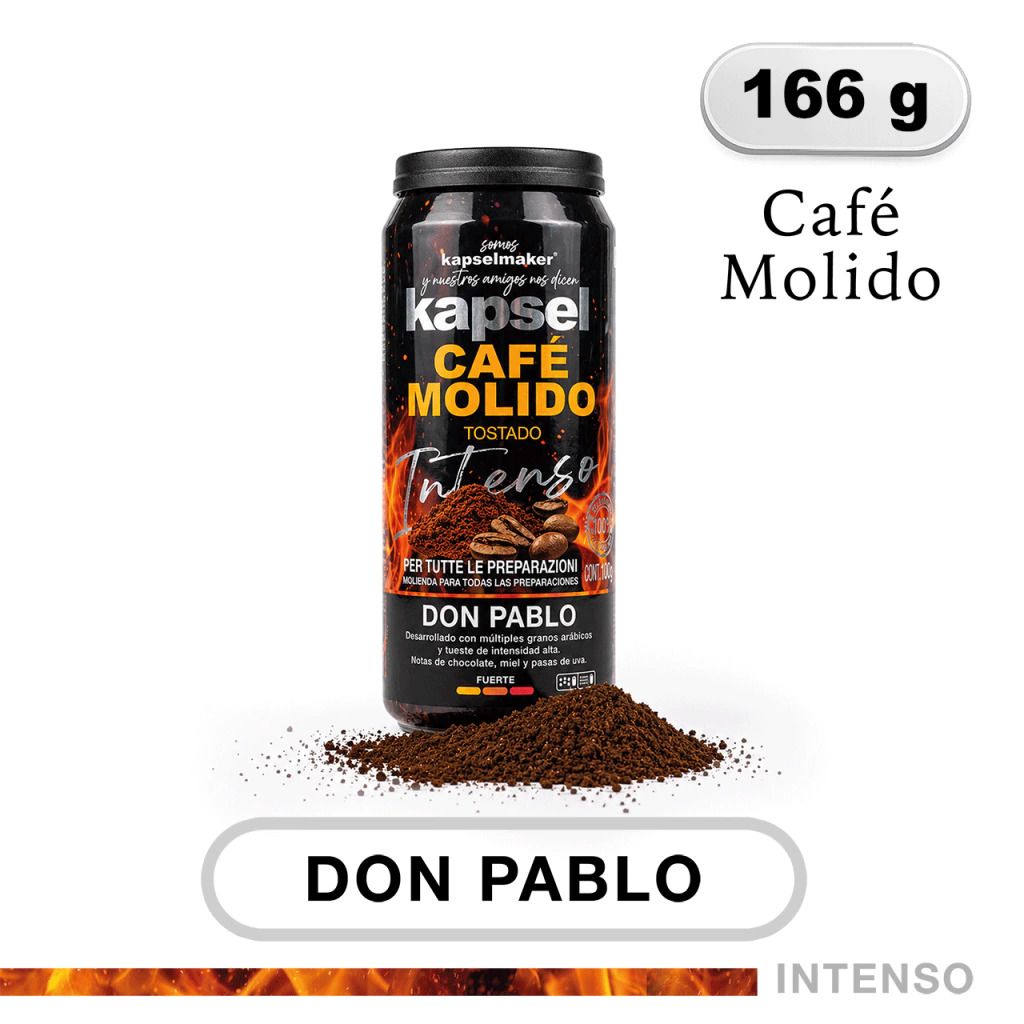 Kapselmaker Café Don Pablo Molido x166 Grs