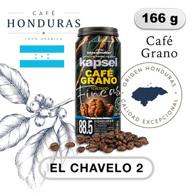 Kapselmaker Café El Chavelo 2 En Grano x 166Grs