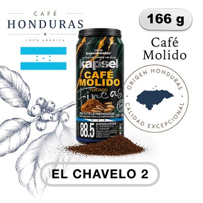 Kapselmaker Café El Chavelo 2 Molido x 166Grs