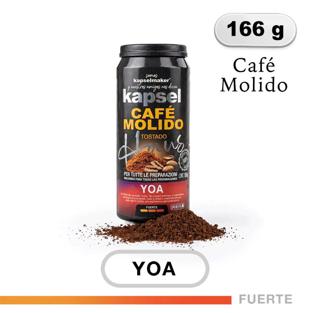 Kapselmaker Café Yoa Molido x 166Grs