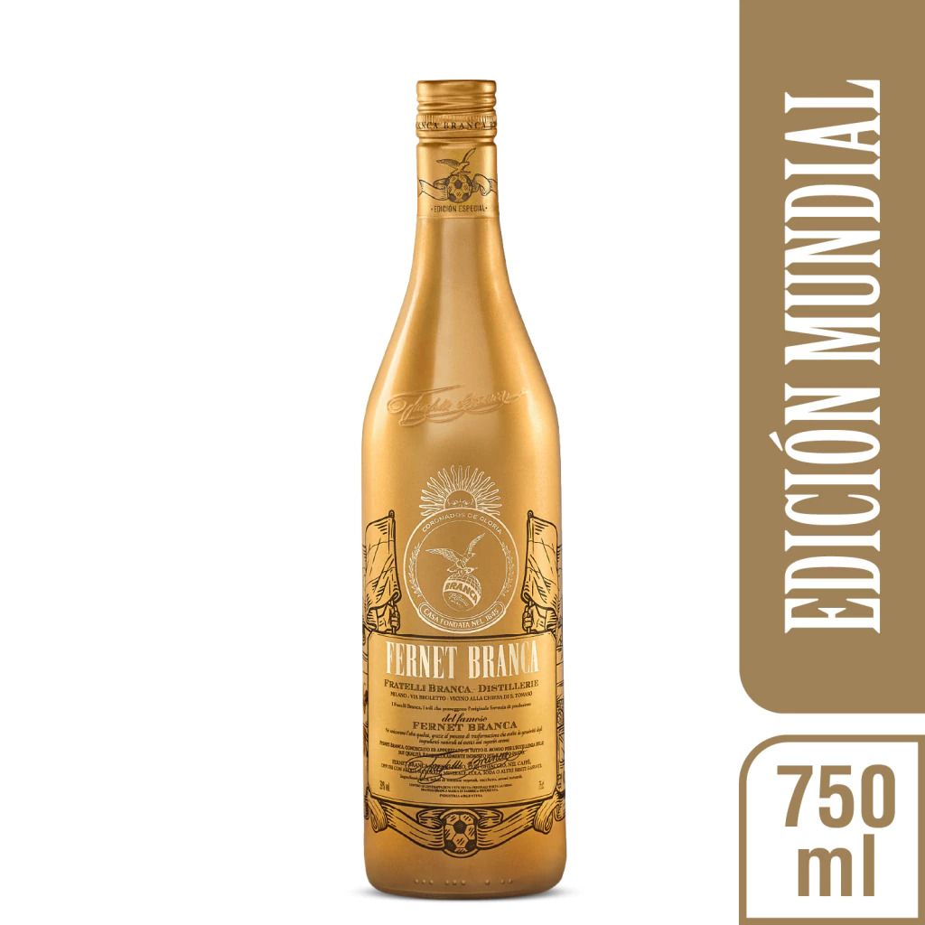 Fernet Branca Edición Mudial x 750 ml