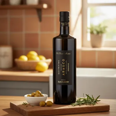 Estuche Aceite Zuccardi Selección De Fincas Arauco x500 cc