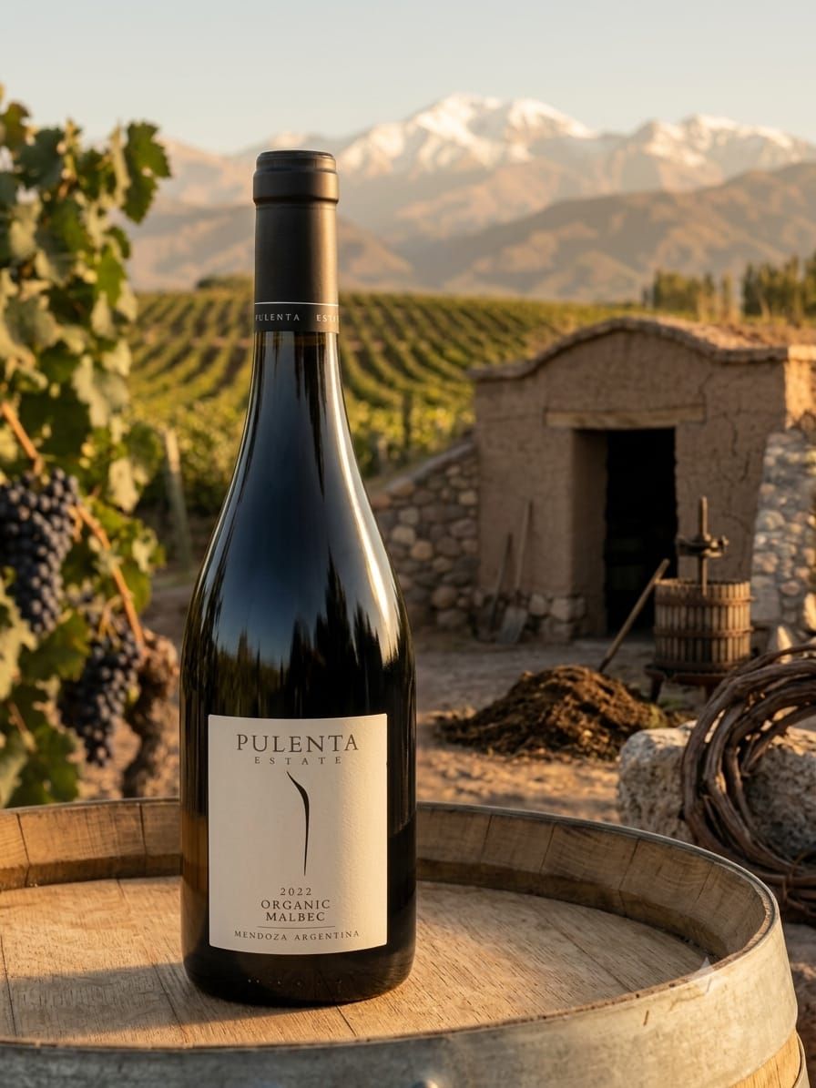 Vino Pulenta Estate Malbec Organico x750cc