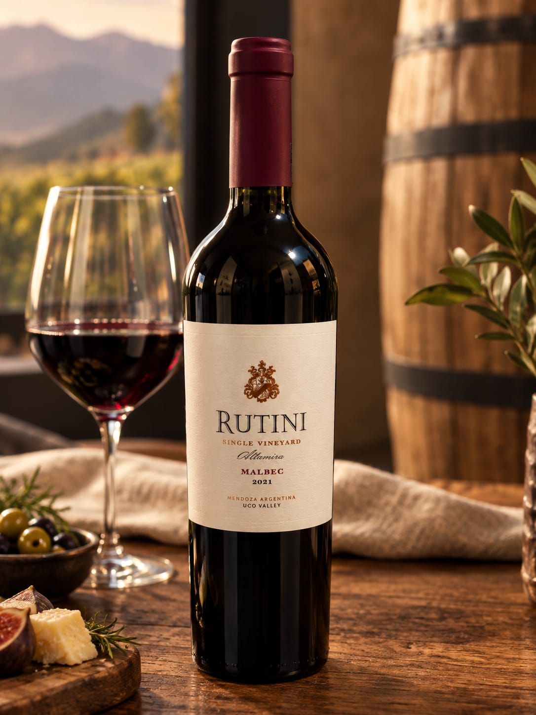Vino Rutini Single Vineyard Altamira Malbec x750