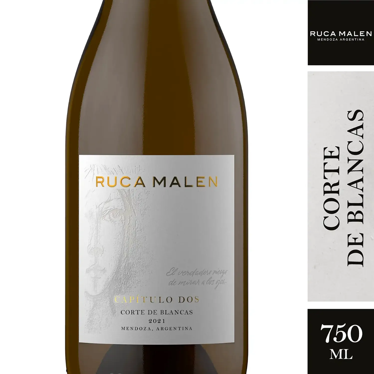 Vino Ruca Malén Capítulo Dos Corte De Blancas x750ml