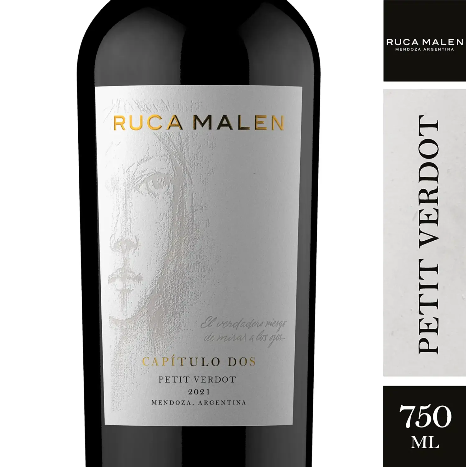 Vino Ruca Malén Capítulo Dos Petit Verdot x750ml
