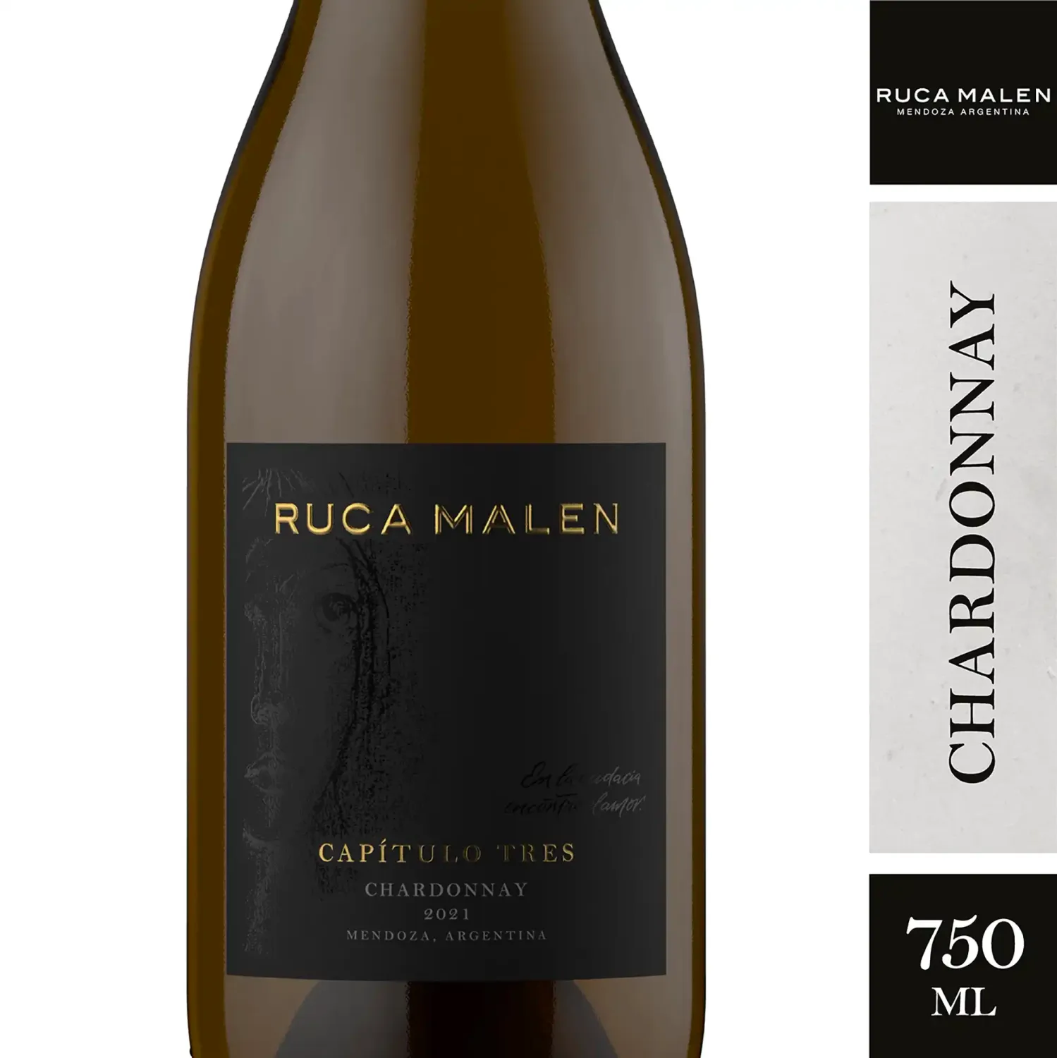 Vino Ruca Malén Capítulo Tres Chardonnay x750ml