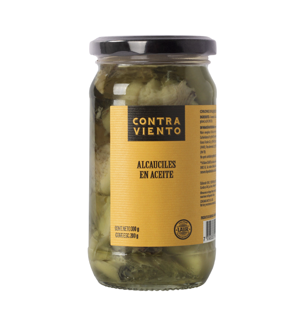 Contraviento Alcauciles En Aceite x300gr