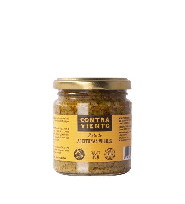 Contraviento Pasta De Aceitunas Condimentadas x170gr