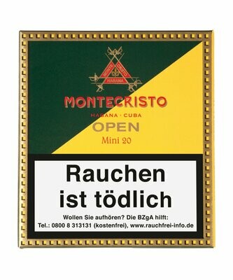 Montecristo Open Mini - pack of 20