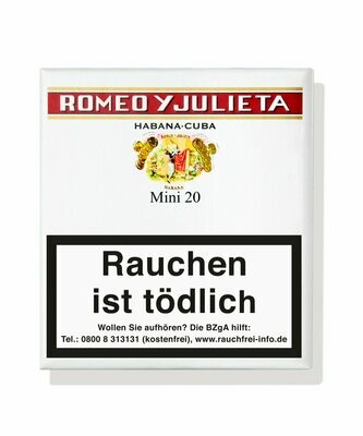 Romeo y Julieta Mini - pack of 20