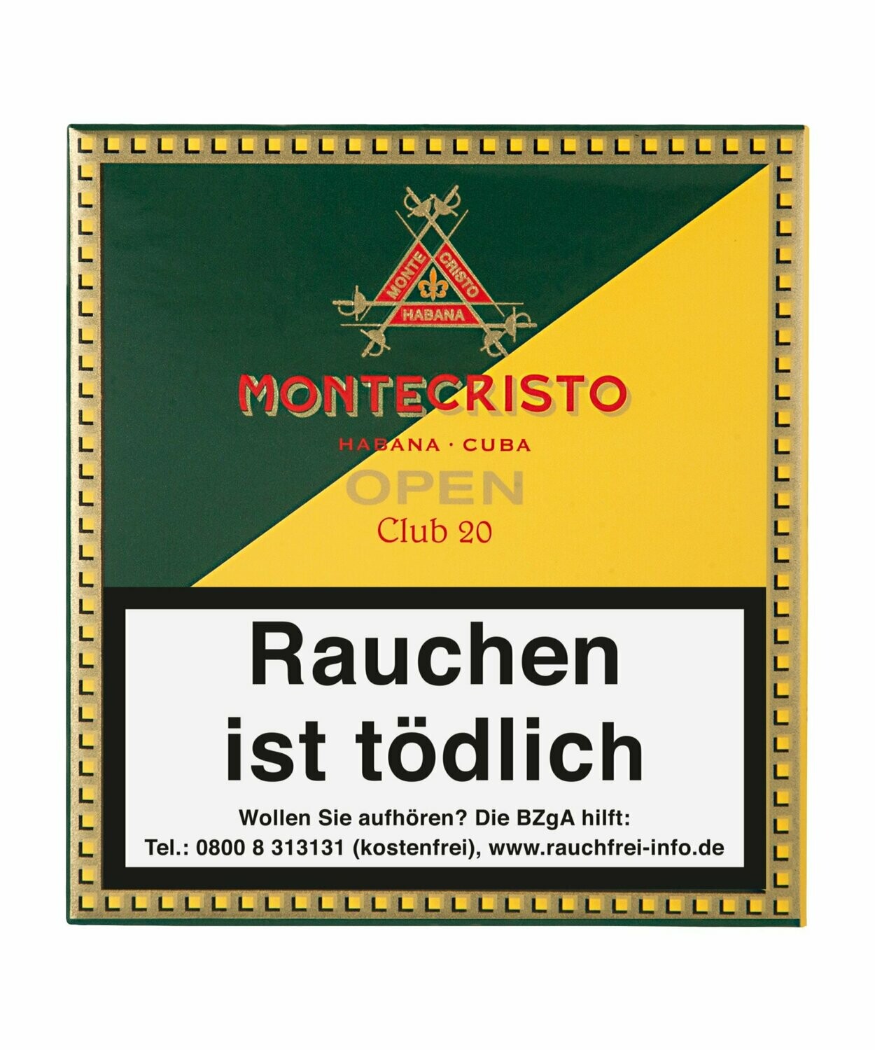 Montecristo Open Club - 20er Schachtel