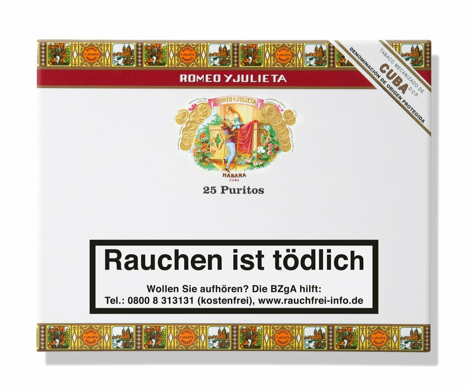 Romeo y Julieta Puritos - pack of 25