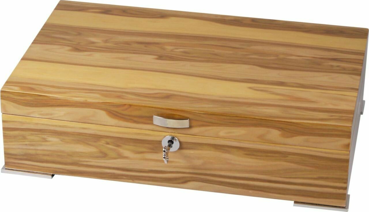 Humidor Apple tree veneer - for 20 cigars