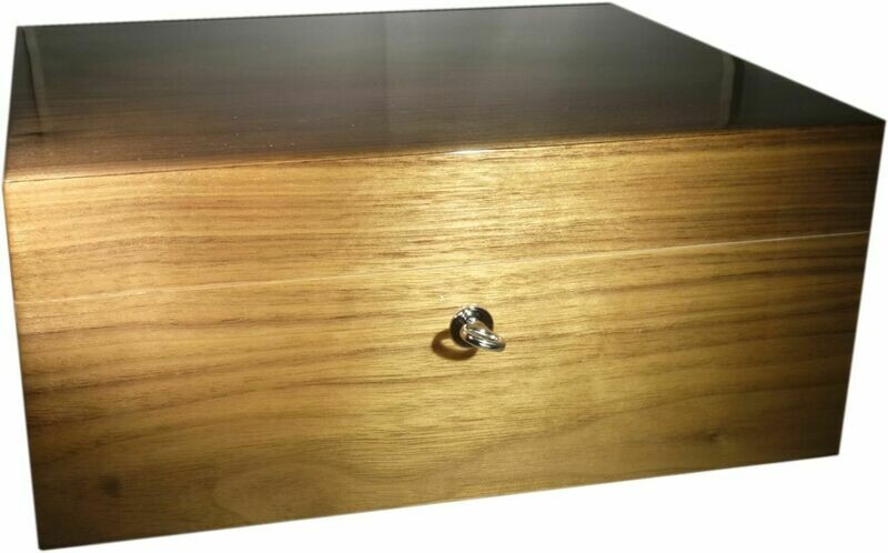 Gentili Humidor Walnuss Furnier - für 30 Zigarren