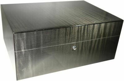 Gentili Humidor schwarzes Acero Furnier - für 20 Zigarren Gentili Humidor schwarzes Acero Furnier - für 20 Zigarren