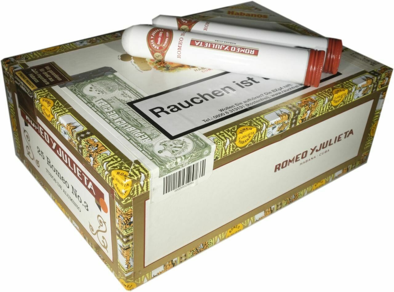 Romeo y Julieta Tubos No. 3   - 25er Kiste