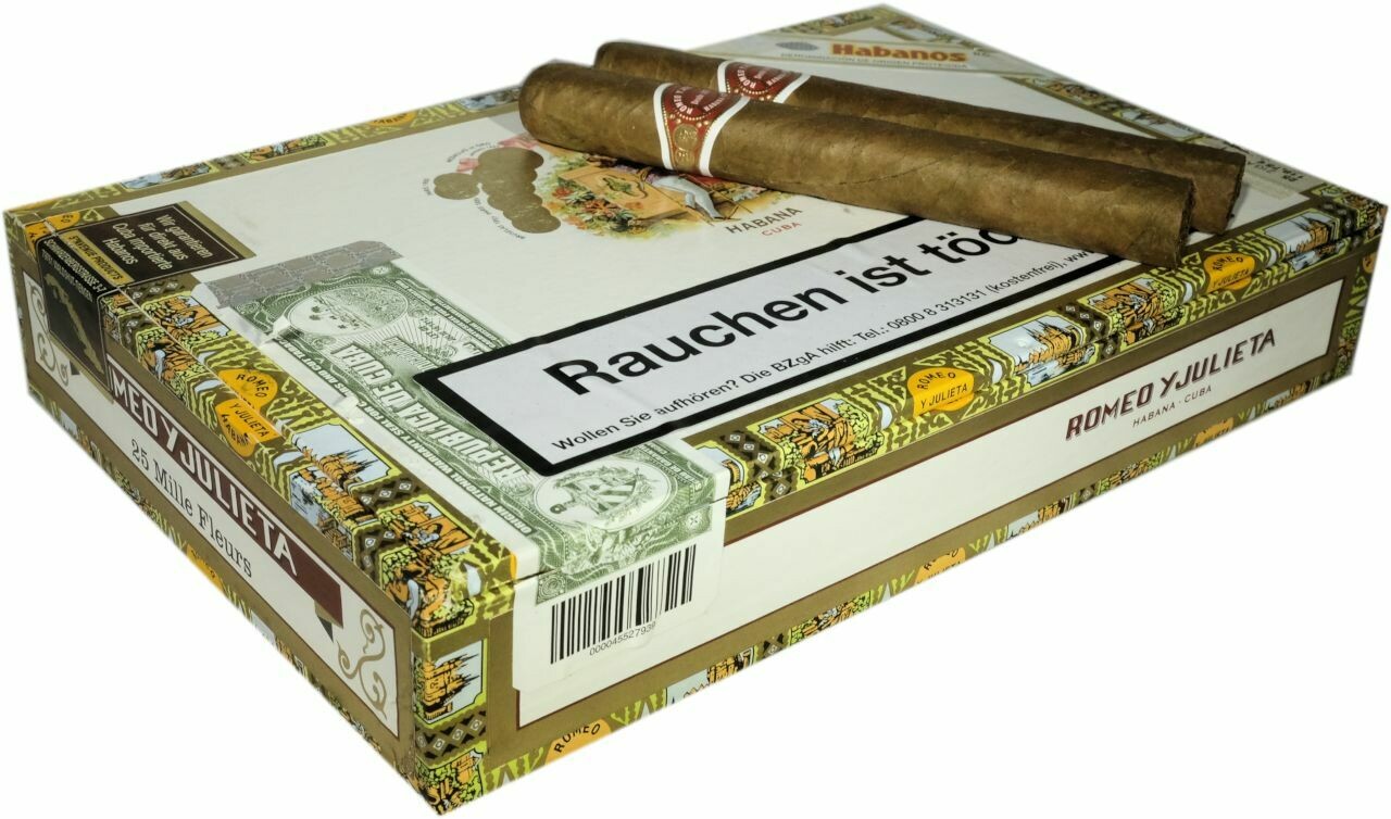 Romeo y Julieta Mille Fleurs - box of 25 Romeo y Julieta Mille Fleurs - box of 25