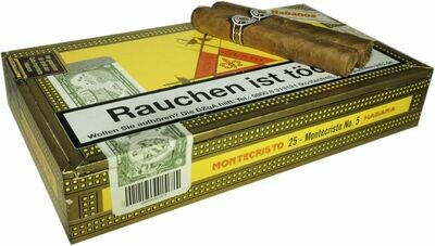 Montecristo No. 5 - 25er Kiste Montecristo No. 5 - 25er Kiste