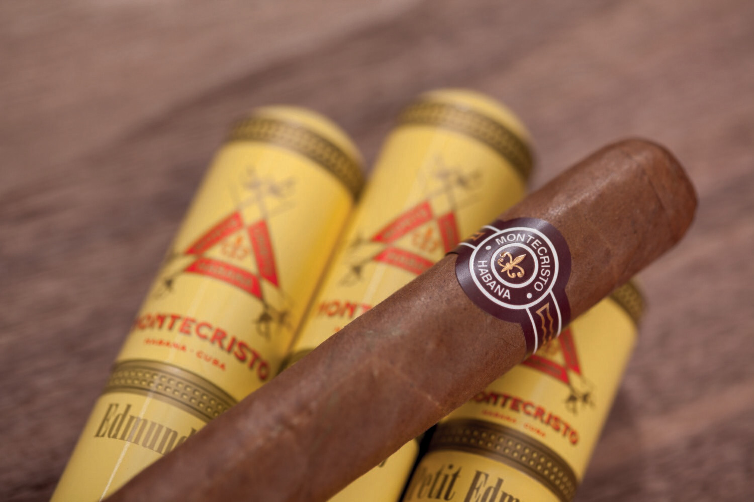 Montecristo Edmundo Tubos - pack of 3