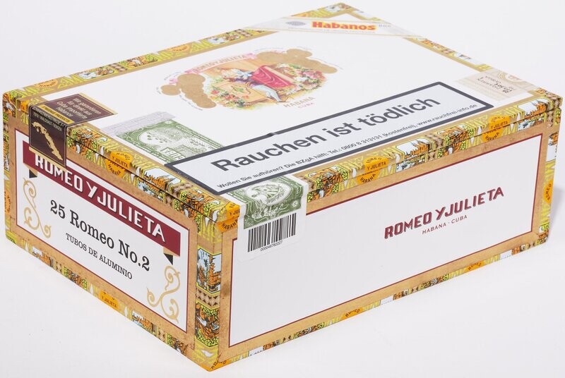 Romeo y Julieta Tubos No. 2   - 25er Kiste