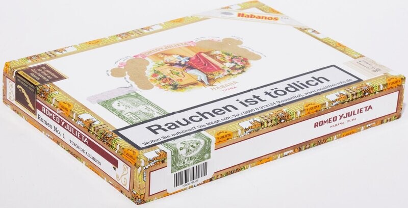 Romeo y Julieta Tubos No. 1  - box of 10 Romeo y Julieta Tubos No. 1  - box of 10