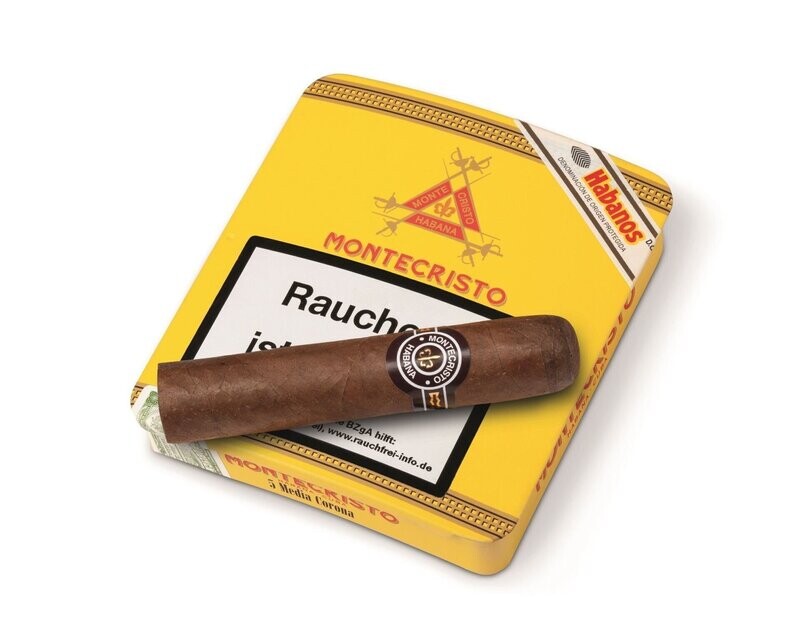 Montecristo Media Coronas - 5er Blechdose