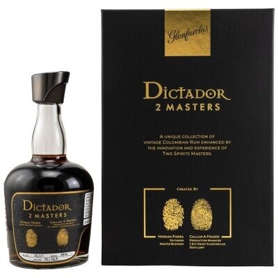 Dictador 2 Masters 1977 - Glenfarclas (2828,57€/L)