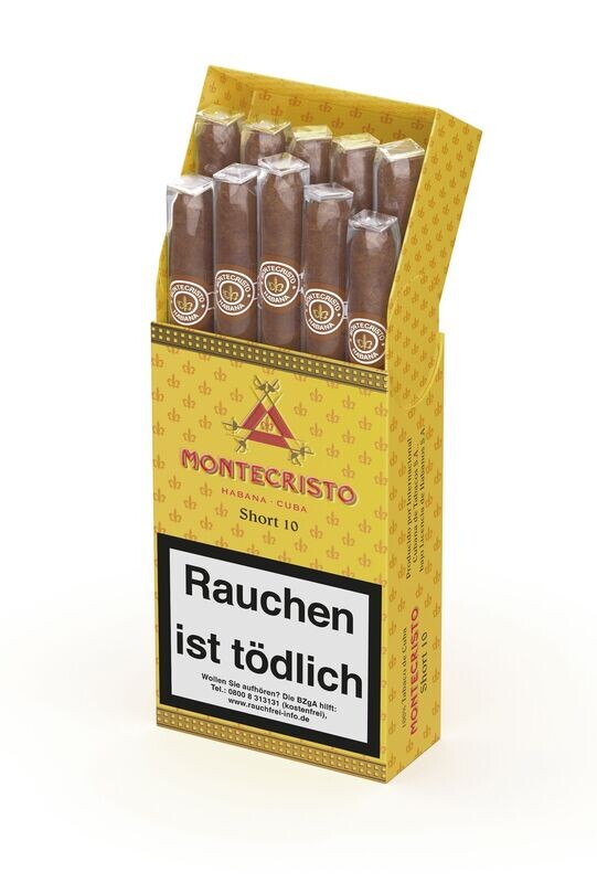 Montecristo Shorts - pack of 10 Montecristo Shorts - pack of 10