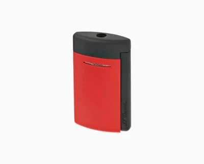 S.T. Dupont Minijet Lighter - Black and Red matte
